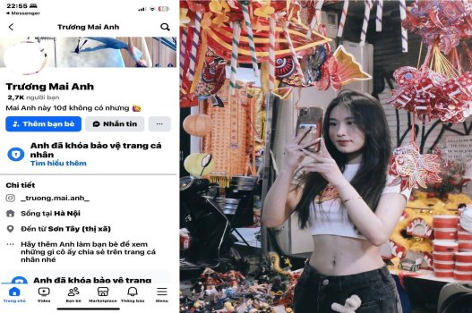 Heovl Trương Mai Anh quan hệ nồng cháy với thân hình đẹp